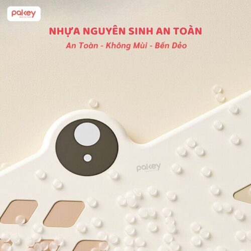 Kệ sách cho bé họa tiết cá sấu Pakey GS05