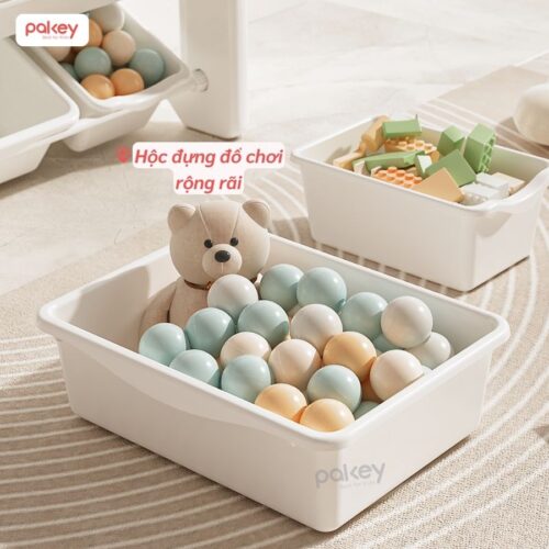 Kệ sách đa năng cho bé Pakey GS06-07-08 27 Kệ sách đa năng kiêm kệ đựng đồ cho bé