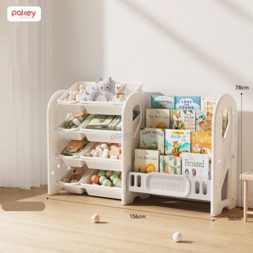 Kệ sách đa năng cho bé Pakey GS06-07-08 20 Kệ sách đa năng kiêm kệ đựng đồ cho bé