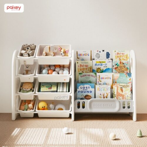 Kệ sách đa năng cho bé Pakey GS06-07-08 33 Kệ sách đa năng kiêm kệ đựng đồ cho bé