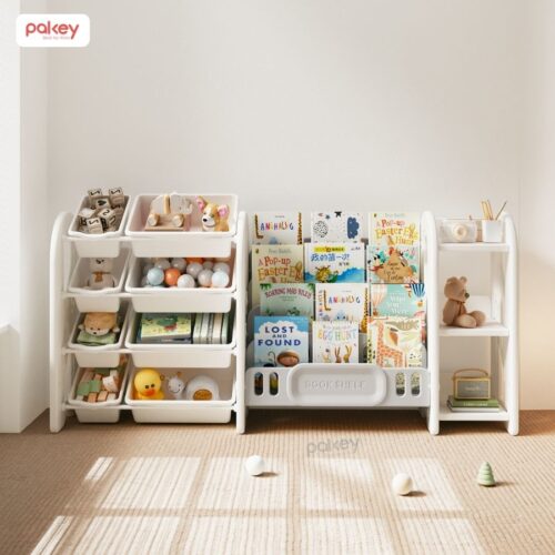 Kệ sách đa năng cho bé Pakey GS06-07-08 34 Kệ sách đa năng kiêm kệ đựng đồ cho bé
