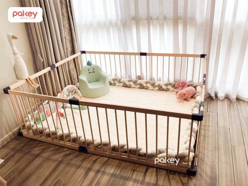 10+ mẫu quây cũi gỗ cho bé đáng mua nhất 2025