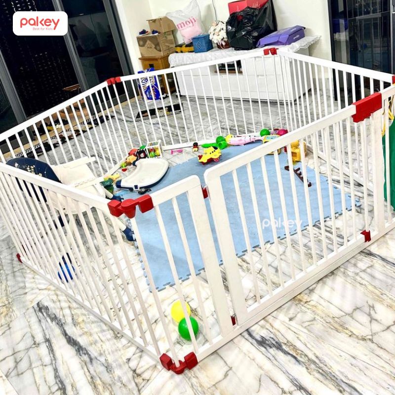 10+ mẫu quây cũi gỗ cho bé đáng mua nhất 2025 15 Quây cũi gỗ cho bé