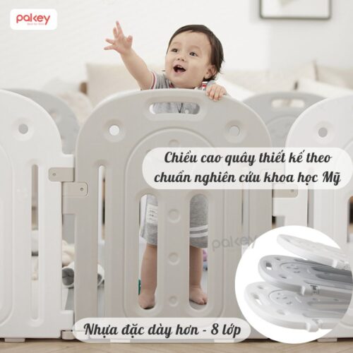 Quây cũi liên hoàn Pakey Vương Miện