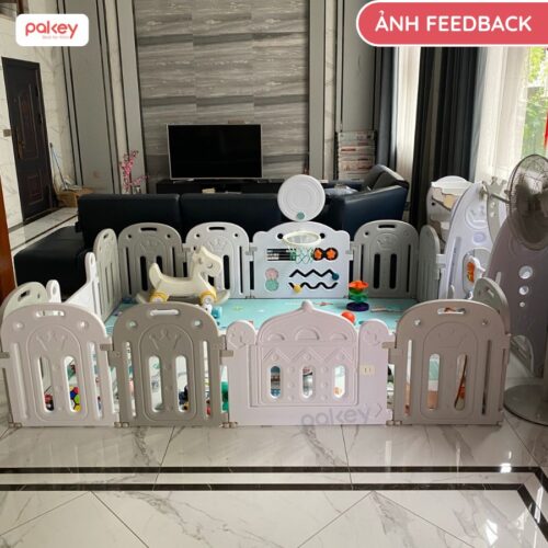 Quây cũi liên hoàn Pakey Vương Miện