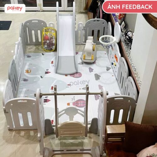 Quây cũi liên hoàn Pakey Vương Miện