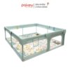 Quây cũi vải Pakey K2 - màu xanh