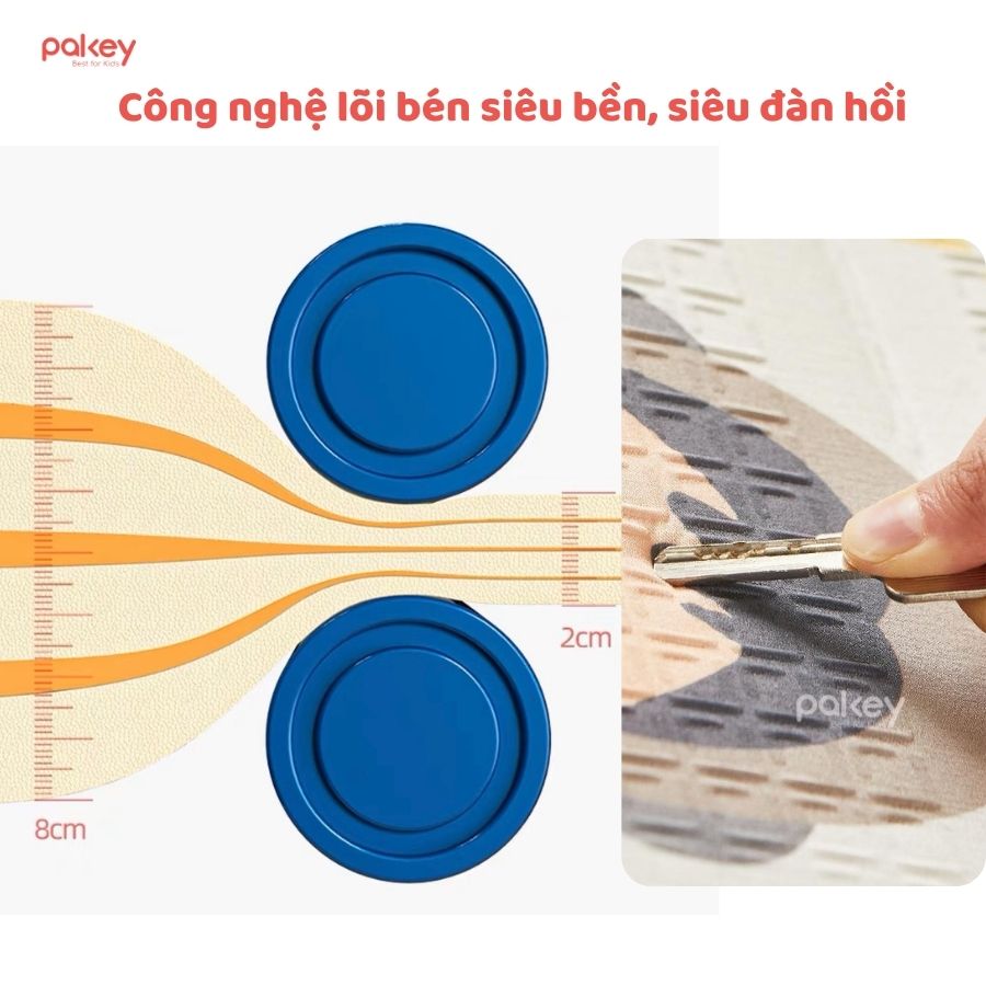 Thảm xốp XPE dày 2cm Pakey TH04-TH05