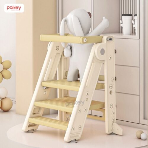 Thang tự lập đa năng cho bé Pakey C002 29 Thang kê chân tăng chiều cao cho bé - Pakey C002