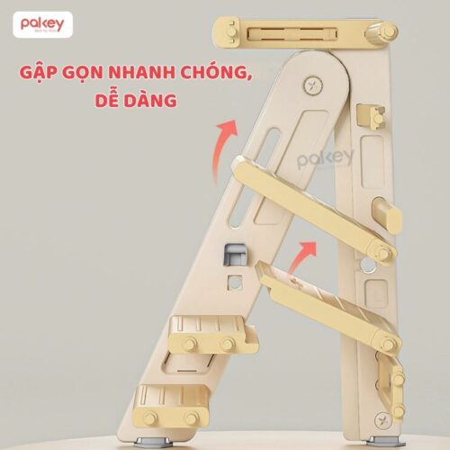 Thang tự lập đa năng cho bé Pakey C002 21 Thang kê chân tăng chiều cao cho bé - Pakey C002