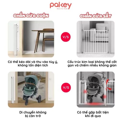 Thanh chắn cửa - cầu thang dạng cuộn Pakey P-CC02,CC03 25 Thanh chắn cửa, cầu thang dạng cuộn Pakey P-CC02,CC03