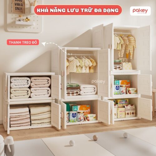 Tủ nhựa đựng đồ mini Pakey E007-E008 31 Tủ nhựa đựng đồ mini Pakey E007-E008