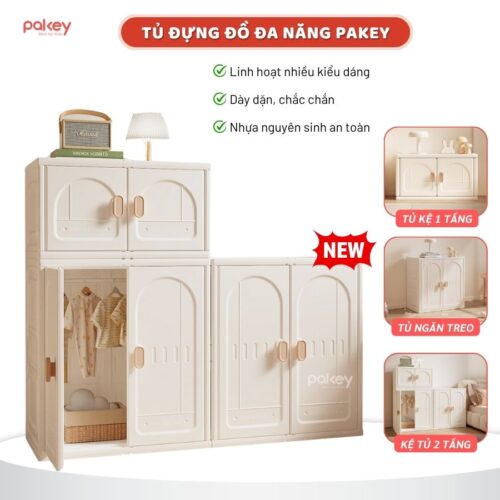 Tủ nhựa đựng đồ mini Pakey E007-E008