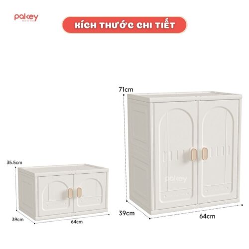 Tủ nhựa đựng đồ mini Pakey E007-E008 25 Tủ nhựa đựng đồ mini Pakey E007-E008