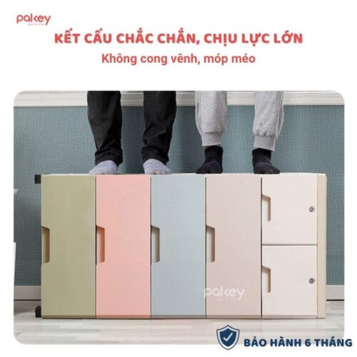 Tủ nhựa 4/5/6 tầng Pakey SK001 21 tủ nhựa đựng đồ, ngăn kéo, nhiều màu sắc Pakey SK001
