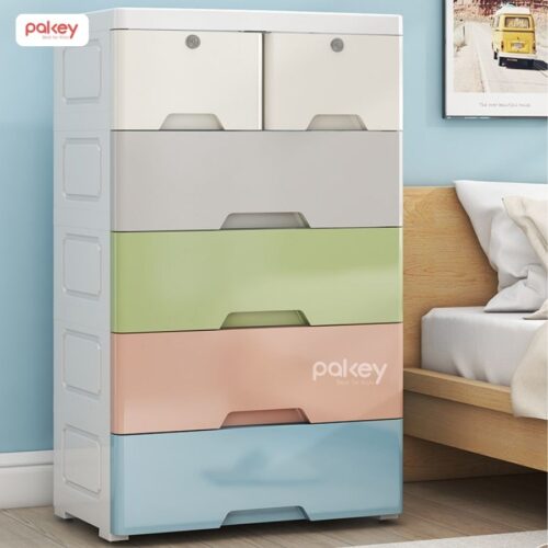 Tủ nhựa 4/5/6 tầng Pakey SK001 15 tủ nhựa đựng đồ, ngăn kéo, nhiều màu sắc Pakey SK001