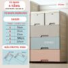 tủ nhựa đựng đồ, ngăn kéo, nhiều màu sắc Pakey SK001