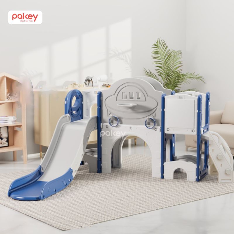 30+ mẫu cầu trượt liên hoàn ngoài trời tăng vận động cho bé 25 Cầu trượt liên hoàn bằng nhựa Composite