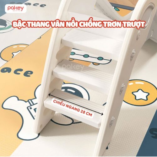Cầu trượt đơn Pakey Phi hành gia 17 Cầu trượt đơn Pakey Phi hành gia
