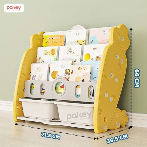 Kệ sách cho bé Pakey Cà Rốt 17 Kệ sách cho bé Pakey Cà Rốt