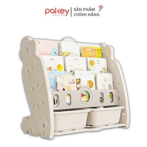 Kệ sách cho bé Pakey Cà Rốt