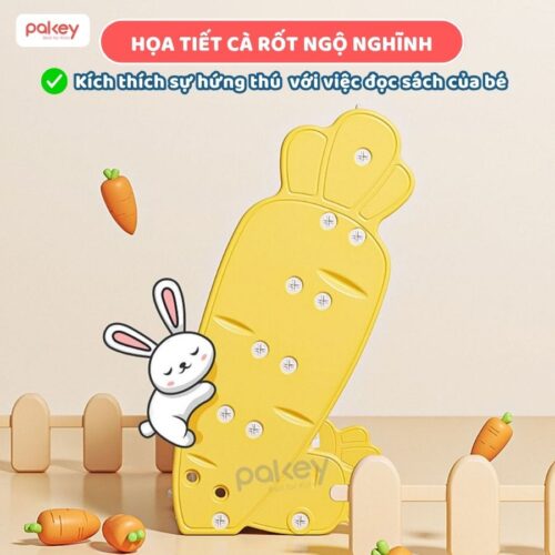 Kệ sách cho bé Pakey Cà Rốt 12 Kệ sách cho bé Pakey Cà Rốt