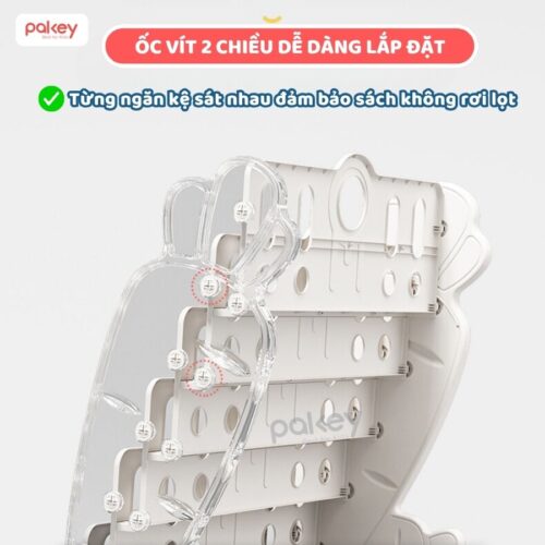 Kệ sách cho bé Pakey Cà Rốt 11 Kệ sách cho bé Pakey Cà Rốt