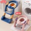 Nắp bồn cầu kèm thang kê chân cho bé Pakey P-PC04 35 Nắp thu nhỏ bồn cầu kèm thang kê chân Pakey P-PC04