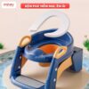 Nắp bồn cầu kèm thang kê chân cho bé Pakey P-PC04 33 Nắp thu nhỏ bồn cầu kèm thang kê chân Pakey P-PC04