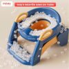 Nắp bồn cầu kèm thang kê chân cho bé Pakey P-PC04 32 Nắp thu nhỏ bồn cầu kèm thang kê chân Pakey P-PC04