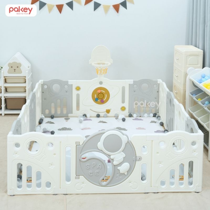 Quây cũi nhựa cho bé - "bức tường rào" chắc chắn bảo vệ bé yêu