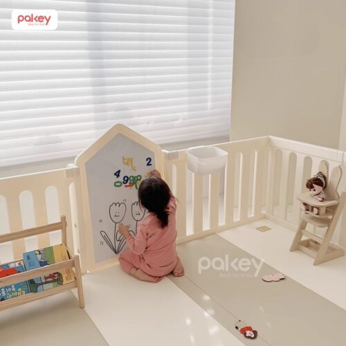 Quây cũi nhựa Pakey White House P-WH02