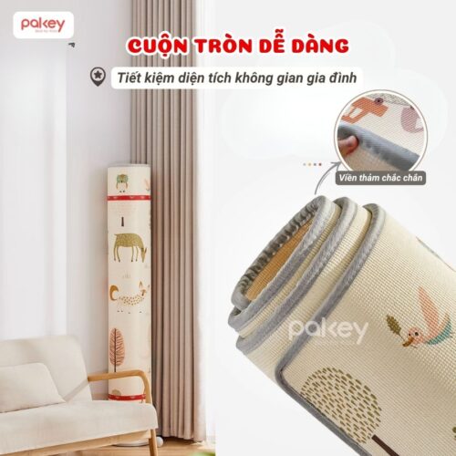Thảm cuộn Pakey Premium XPE TC03-TC07 16 Thảm cuộn XPE Pakey 2cm