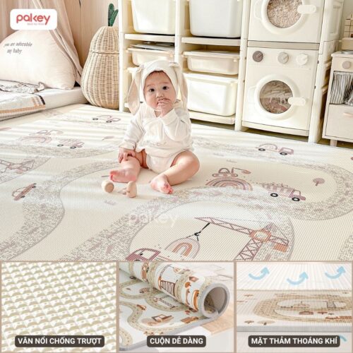 Thảm cuộn XPE Pakey 2cm