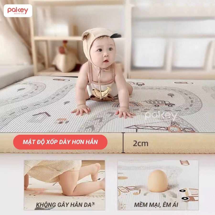 Thảm cuộn XPE Pakey 2cm