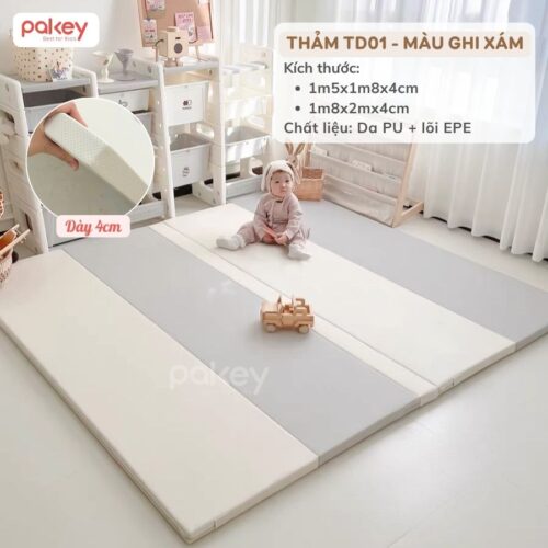 Thảm da PU dày 4cm Pakey TD01-TD02