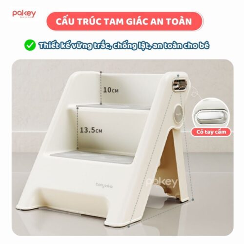 Thang ghế kê chân cho bé Pakey C001