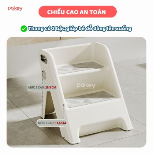 Thang ghế kê chân cho bé Pakey C001