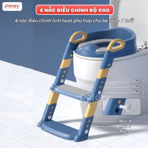 Nắp thu nhỏ bồn cầu kèm thang Pakey P-PC03 26 Nắp thu nhỏ bồn cầu kèm thang Pakey P-PC03