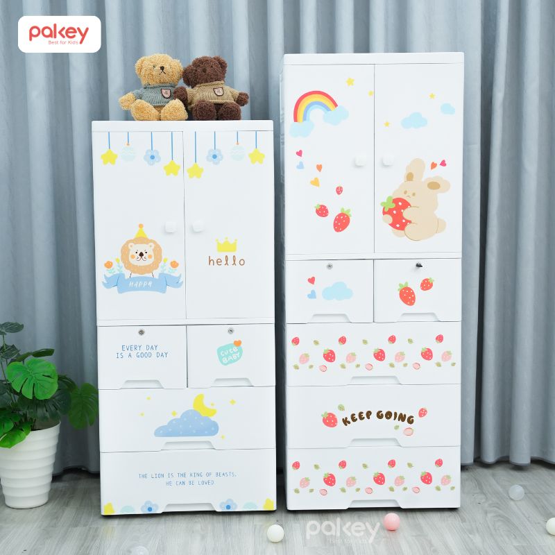 Chọn kích thước tủ phù hợp với chiều cao của bé