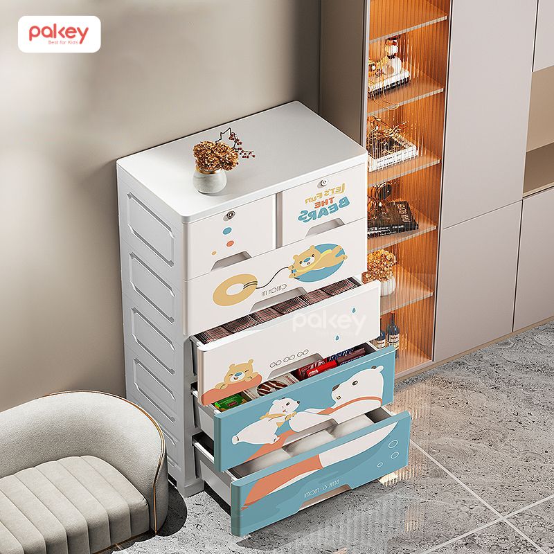 Tủ nhựa cho bé trai