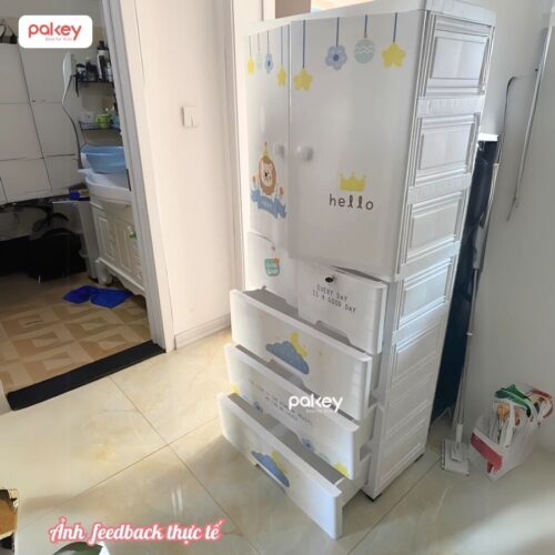 Tủ nhựa ngăn treo kết hợp ngăn kéo Pakey BG004 22 Tủ nhựa ngăn treo kết hợp ngăn kéo Pakey BG004