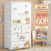 Tủ nhựa ngăn treo kết hợp ngăn kéo Pakey BG004