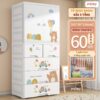 Tủ nhựa ngăn treo kết hợp ngăn kéo Pakey BG004