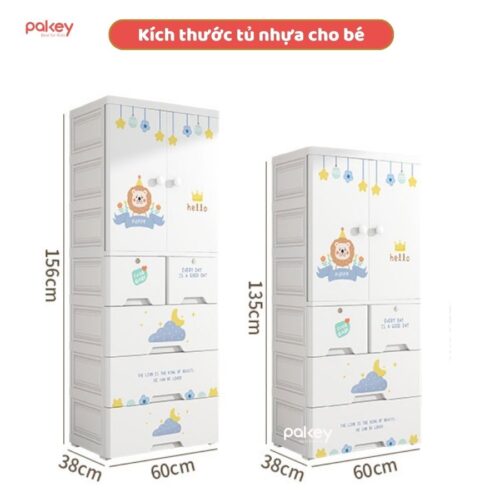 Tủ nhựa ngăn treo kết hợp ngăn kéo Pakey BG004 16 Tủ nhựa ngăn treo kết hợp ngăn kéo Pakey BG004