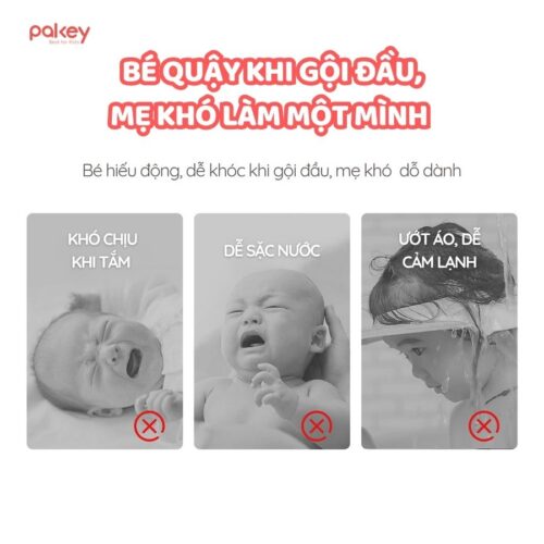 Ghế gội đầu cho bé Pakey P-GD02