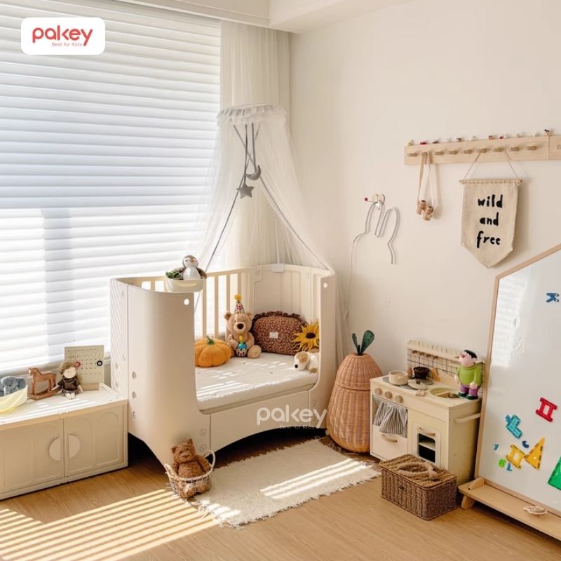 Kinh nghiệm chọn kích thước nôi em bé chuẩn theo từng tháng tuổi