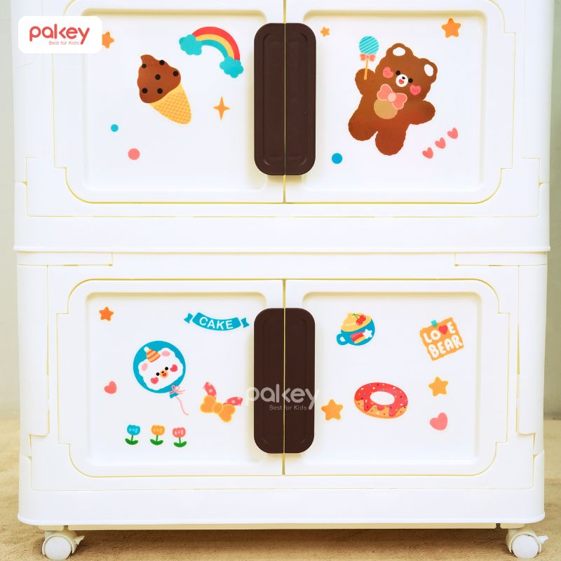 Hướng dẫn chọn kích thước tủ nhựa cho bé đúng nhất 12 Tủ có thiết kế thông minh, tiện lợi cho bé khi sử dụng