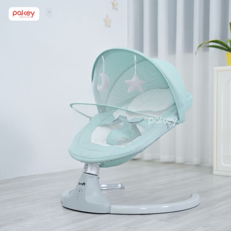 Hướng dẫn lắp nôi điện chính xác và 5 lưu ý quan trọng nhất 4 Nôi điện với các chức năng tự động đung đưa ru bé ngủ hỗ trợ ba mẹ
