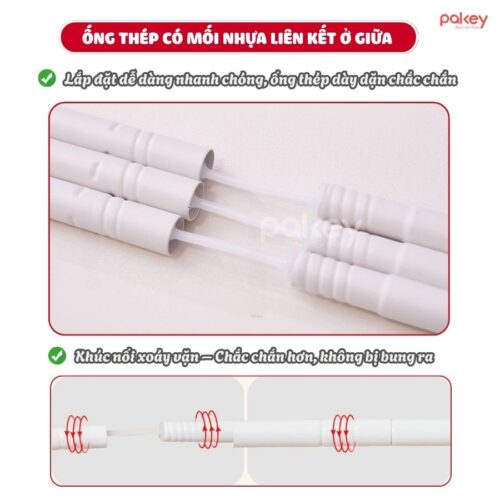 Màn chống ngã cho bé khung vuông Pakey P-MK01